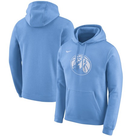 Men's Minnesota Timberwolves Blue City Edition Club Pullover Hoodie