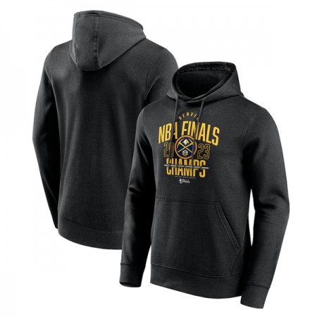 Men's Denver Nuggets Black 2023 Champions Buzzer Graphic Hoodie