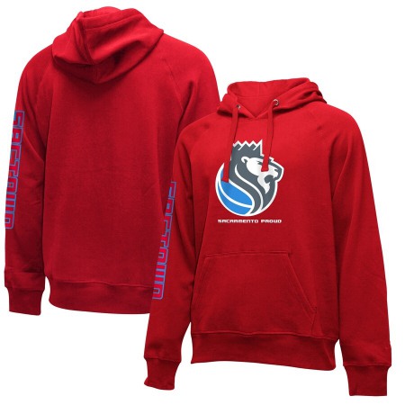 Men's Sacramento Kings Red City Edition Club Pullover Hoodie