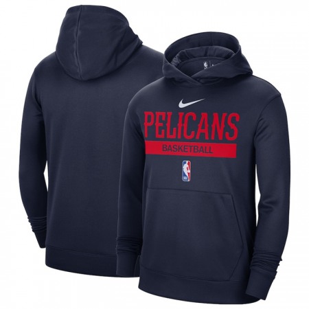 Men's New Orleans Pelicans Nave Spotlight Fleece Overhead Hoodie