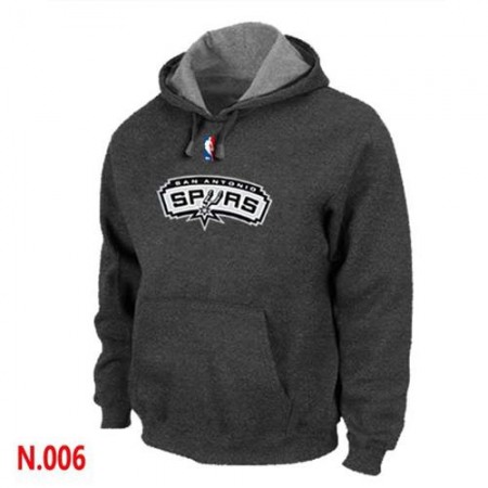 NBA San Antonio Spurs Pullover Hoodie Dark Grey