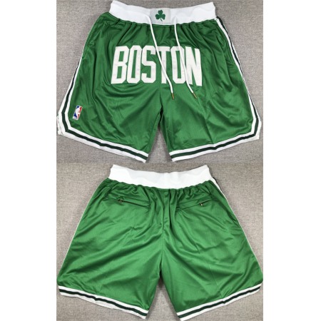 Men's Boston Celtics Green Shorts (Run Small)