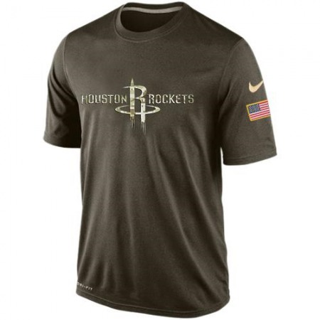 Men's Houston Rockets Salute To Service Nike Dri-FIT T-Shirt