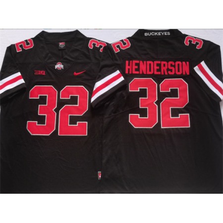 Youth LSU Tigers #32 HENDERSON Black Stitched Jersey