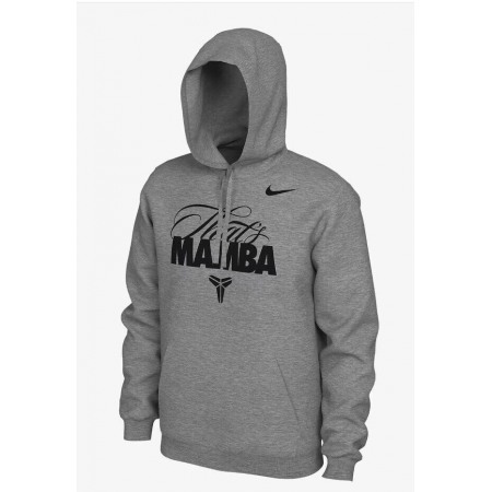 Men's Kobe Mamba Grey Pullover Hoodie