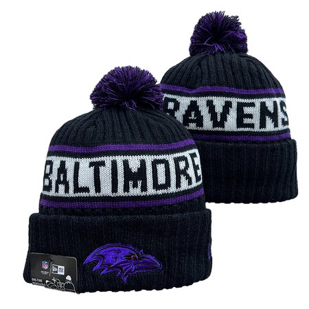 Baltimore Ravens Knit Hats