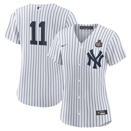 Women's New York Yankees Anthony Volpe Nike White 2024 World Series Home Replica Player Jersey