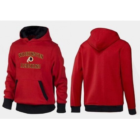 Washington Redskins Heart & Soul Pullover Hoodie Red & Black