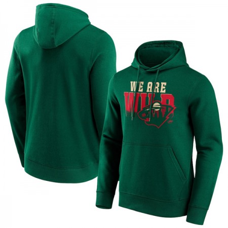 Men's Minnesota Wild Dark Green Hometown Graphic Hoodie