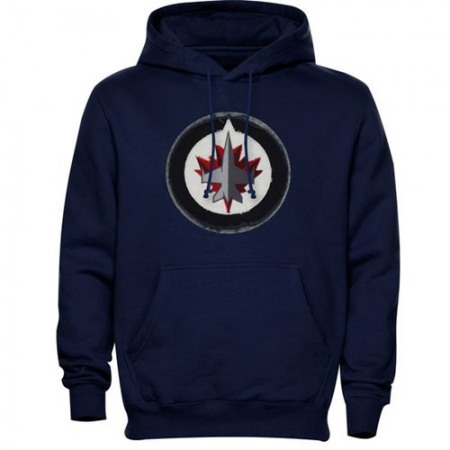 Winnipeg Jets Levelwear Freshman Hoodie Navy Blue