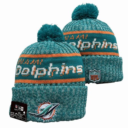 Miami Dolphins Beanies Knit Hat