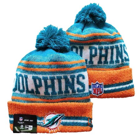 Miami Dolphins Beanies Knit Hat