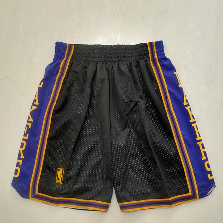 Los Angeles Lakers Black Shorts