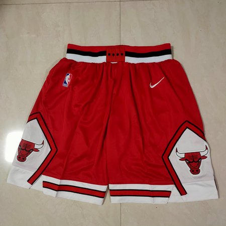 Chicago Bulls Red Shorts